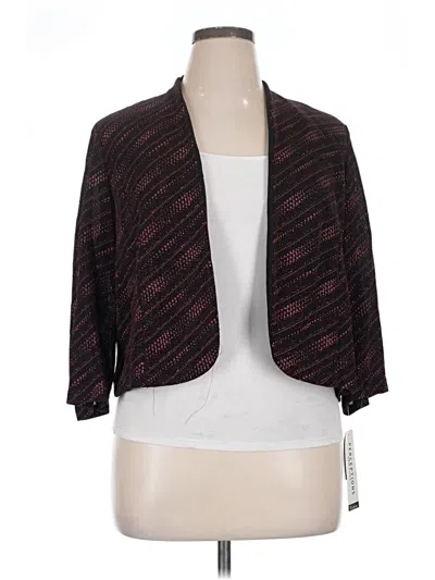 Perceptions Kimono In Burgundy