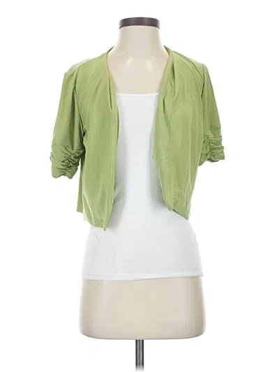 Pre-owned Perceptions Kimono In Green