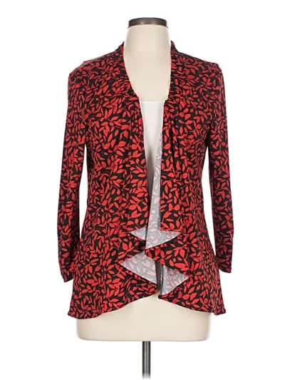 Pre-owned Perceptions Kimono In Red