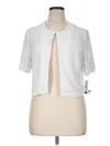 Perceptions Short Sleeve Blouse In White