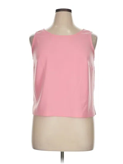 Pre-owned Perceptions Sleeveless Blouse In Pink