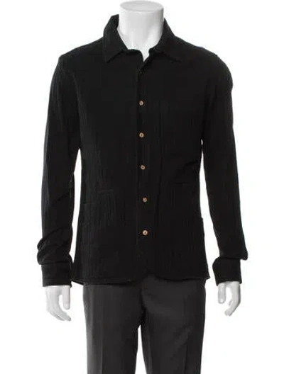Pre-owned Percival Denim Jacket In Black