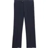 Percival Tailored Linen Trousers In Gray