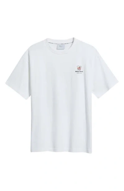 Percival Hotel Bistro Oversize T-shirt In White