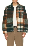 Percival Knowles Check Overshirt In Check