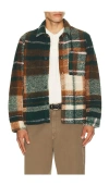 Percival Knowles Check Overshirt In Check