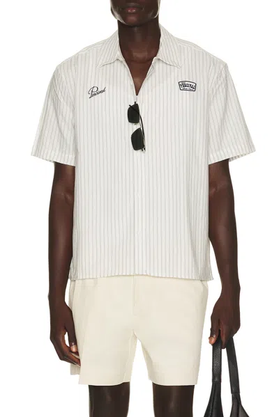 Percival Lucia Boxy Shirt In Ecru