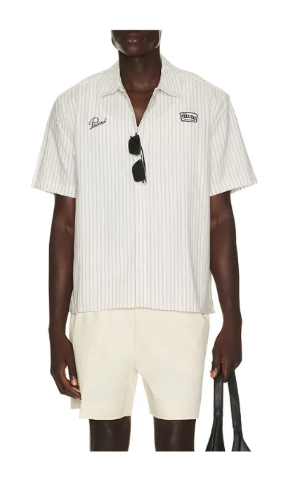 Percival Lucia Boxy Shirt In Ecru