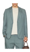 Percival Lyocell Regular Blazer In Blue