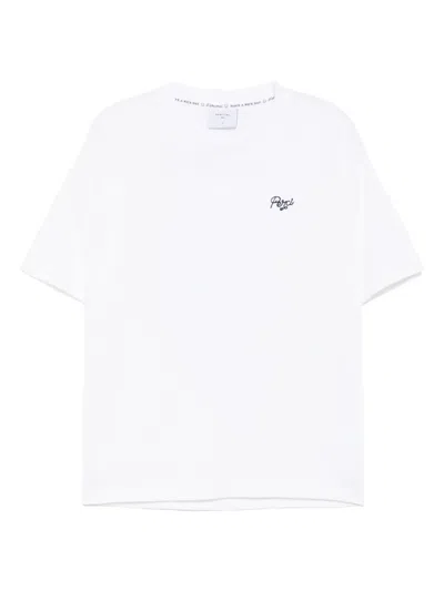 Percival Du Temps Oversize Organic Cotton Graphic T-shirt In Nude