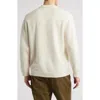 Percival Rugby Alpaca-blend Polo Jumper In Ecru