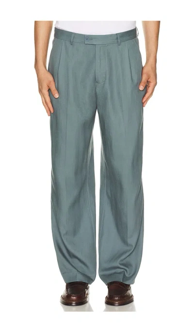 Percival Straight Leg Trousers In Gray
