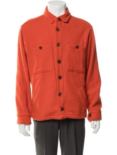 Pre-owned Percival Wool Jacket In Orange