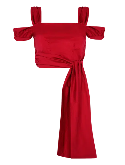 Peregrina Alba Top - Red