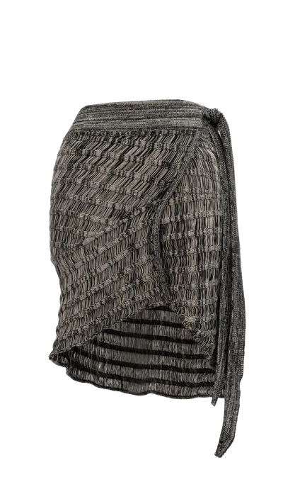 Peregrina Cardita Skirt Grey In Umber