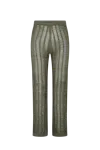 Peregrina Samán Pant Green In Graphite Grey