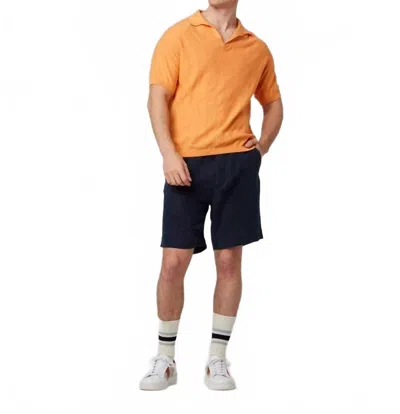 Peregrine Alma Polo Shirt In Apricot In Orange