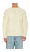 Peregrine Hudson Aran Sweater In Neutral