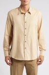 Peregrine Lounge Button-up Shirt In Camel