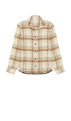 Peregrine Wool Overshirt In Multi