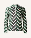 Perfect Moment 1/4 Zip Base Layer Top In Multi