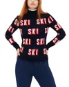 Perfect Moment 3d Ski Sweater Xl In Ski Print Navy