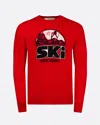 Perfect Moment Adler Sweater In Red