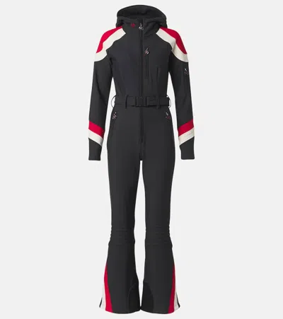 Perfect Moment Allos Ski Suit In Red-black