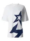 Perfect Moment Alpine Oversize-logo T-shirt In White