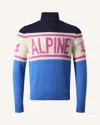 Perfect Moment Alpine Schild Merino Wool Sweater Xl In Multi