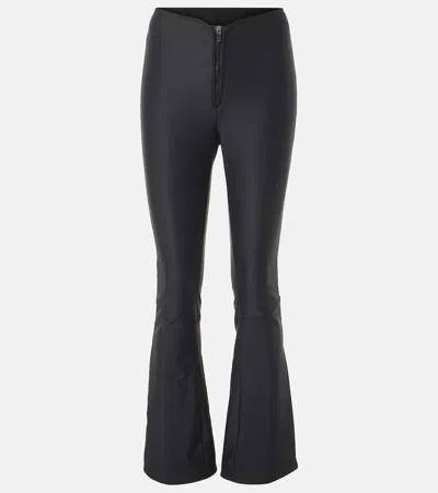 PERFECT MOMENT ALTAIRE MID-RISE FLARED LEGGINGS