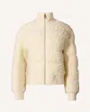 Perfect Moment Apres Bomber Jacket Xl In Neutral