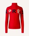 Perfect Moment Après Merino Wool Sweater L In Red