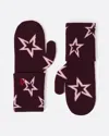 Perfect Moment Apres Mittens Onesize In Burgundy