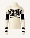 Perfect Moment Après Schild Merino Wool Sweater Xl In White
