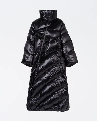 Perfect Moment Ariel Maxi Coat Xl In Black