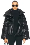 Perfect Moment Ariel Ski Bomber Jacket In Jet Black
