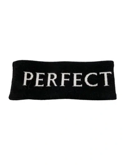 Pre-owned Perfect Moment Athletic Headband In Black