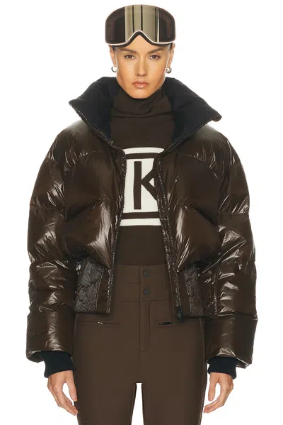 Perfect Moment Auretta Ski Jacket In Brown