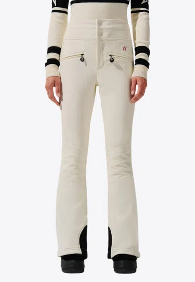 Perfect Moment Aurora Flare Ski Pants In White