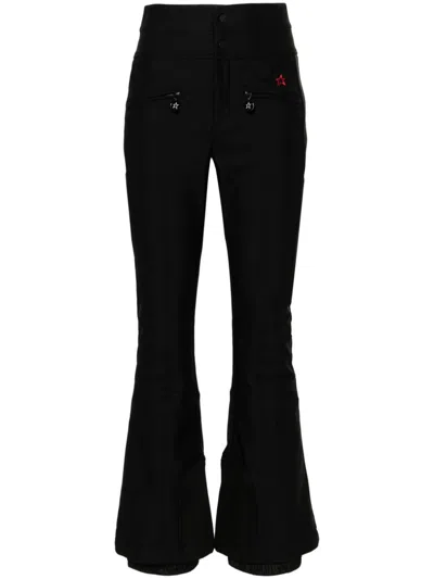 Perfect Moment Aurora Flared Ski Trousers In Black