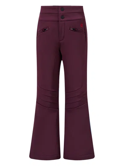 Perfect Moment Kids' Aurora Flared Trousers In Red