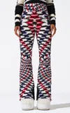 Perfect Moment Aurora High-rise Nylon Flared Ski Pants In Red
