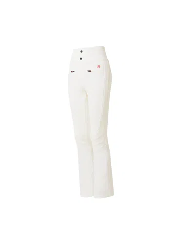 Perfect Moment Aurora High Waist Flare Pant In White