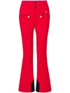 Perfect Moment High-waist Aurora Flare Ski Pant Xl In Red