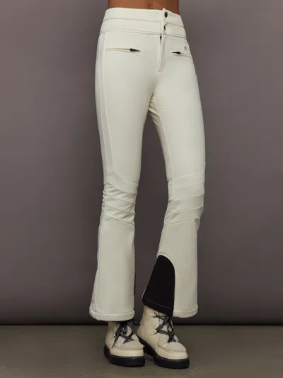 Perfect Moment High-waist Aurora Flare Ski Pant In White