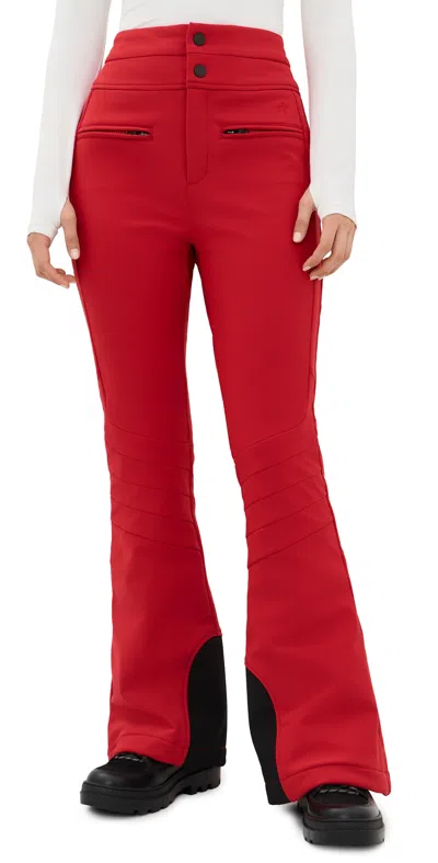 Perfect Moment Aurora High Waisted Ski Pants Red