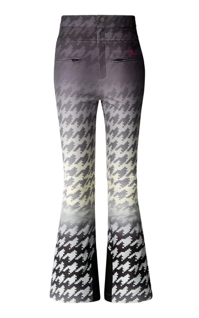 Perfect Moment High-waist Aurora Flare Ski Pant Xl In Animal Print