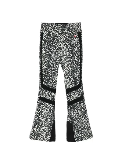 Perfect Moment Aurora Leopard-print Ski Pants In Black