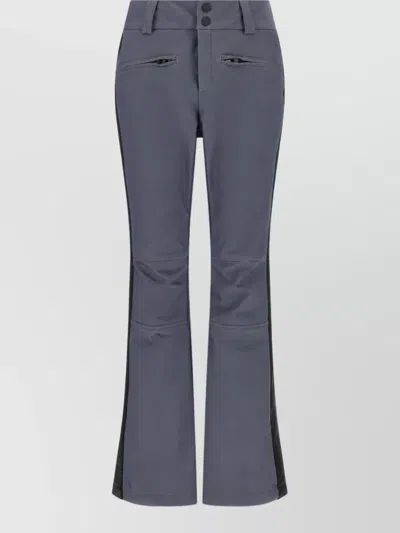 Perfect Moment Aurora Mid-rise Flared Ski Pants In Purple